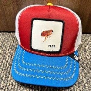 Goorin Bros Farm Trucker Baseball Snapback Hat Cap Atomic Flea Limited Edition
